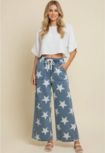 Load image into Gallery viewer, Star Wide Leg Denim