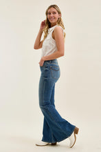 Load image into Gallery viewer, Mid Rise Flare with Judy Blue Bandanna