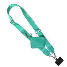 Load image into Gallery viewer, Clip &amp; Go Strap w/RFID Pouch Solid: Black