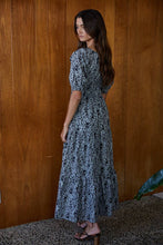 Load image into Gallery viewer, Cotton Floral Maxi Dress