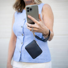 Load image into Gallery viewer, Clip &amp; Go Strap w/RFID Pouch Solid: Black