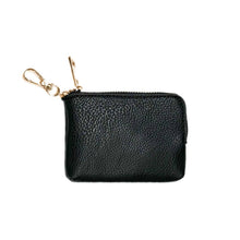 Load image into Gallery viewer, RFID Pouch: Black w/Gold Hardware RFID