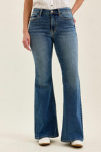 Load image into Gallery viewer, Mid Rise Flare with Judy Blue Bandanna