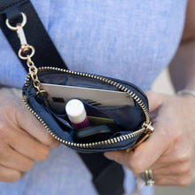 Load image into Gallery viewer, Clip &amp; Go Strap w/RFID Pouch Solid: Black