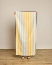Load image into Gallery viewer, Cabana Beach Towel: Blue
