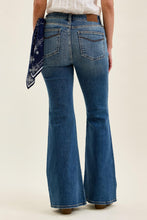 Load image into Gallery viewer, Mid Rise Flare with Judy Blue Bandanna