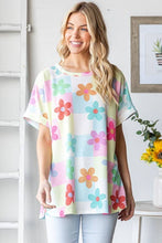 Load image into Gallery viewer, SHORT SLEEVE Daisy PRINT TOP