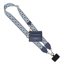 Load image into Gallery viewer, Clip &amp; Go Strap w/Zippered Pouch XOXO: Black