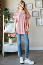 Load image into Gallery viewer, MAUVE V-Neck Top