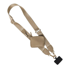 Load image into Gallery viewer, Clip &amp; Go Strap w/RFID Pouch Solid: Black