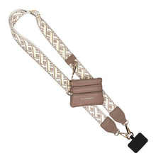 Load image into Gallery viewer, Clip &amp; Go Strap w/Zippered Pouch XOXO: Black