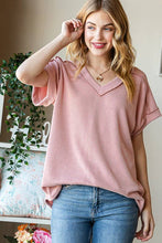 Load image into Gallery viewer, MAUVE V-Neck Top
