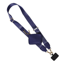 Load image into Gallery viewer, Clip &amp; Go Strap w/RFID Pouch Solid: Black