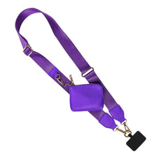 Load image into Gallery viewer, Clip &amp; Go Strap w/RFID Pouch Solid: Black