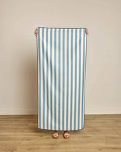 Load image into Gallery viewer, Cabana Beach Towel: Blue