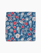 Load image into Gallery viewer, Summer Fun in Blue Dishcloth Set