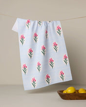 Load image into Gallery viewer, Spatial Bloom Tea Towel