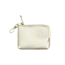 Load image into Gallery viewer, RFID Pouch: Black w/Gold Hardware RFID