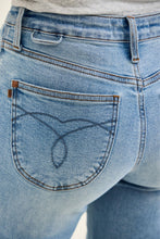 Load image into Gallery viewer, Mid Rise Judy Blue Ankle Straight Fit