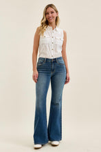 Load image into Gallery viewer, Mid Rise Flare with Judy Blue Bandanna