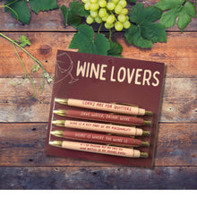 Load image into Gallery viewer, Wine Lovers Pen Set