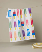 Load image into Gallery viewer, Poppy Popsicles Tea Towel