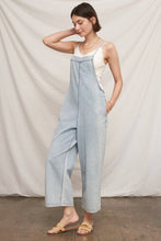 Load image into Gallery viewer, Spaghetti Strap Denim Jumpsuit