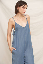 Load image into Gallery viewer, Sleeveless Denim Romper