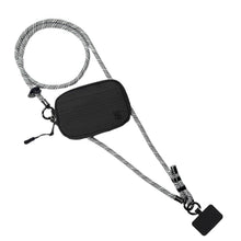 Load image into Gallery viewer, Active Crossbody w/RFID Pouch Single Rope: Black