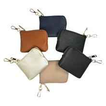 Load image into Gallery viewer, RFID Pouch: Black w/Gold Hardware RFID