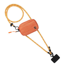 Load image into Gallery viewer, Active Crossbody w/RFID Pouch Single Rope: Tangerine