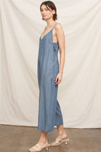 Load image into Gallery viewer, Sleeveless Denim Romper
