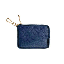 Load image into Gallery viewer, RFID Pouch: Black w/Gold Hardware RFID
