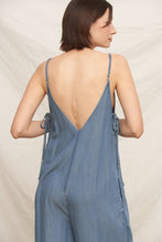Load image into Gallery viewer, Sleeveless Denim Romper