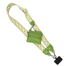 Load image into Gallery viewer, Clip &amp; Go Strap w/Zippered Pouch XOXO: Black